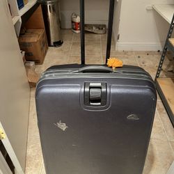 Vintage Samsonite Hard Shell Travel Suitcase with Combination Lock