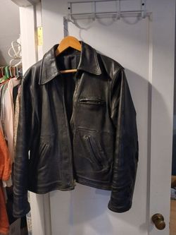 Vintage Horsehide Motorcycle Jacket