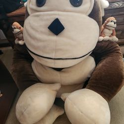 Very Large Stuffed Monkey