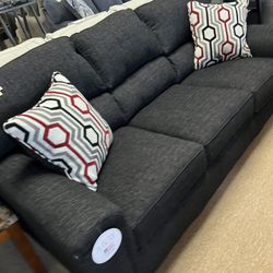 Deep Black Stylish Couch