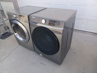 Washer and gas dryer