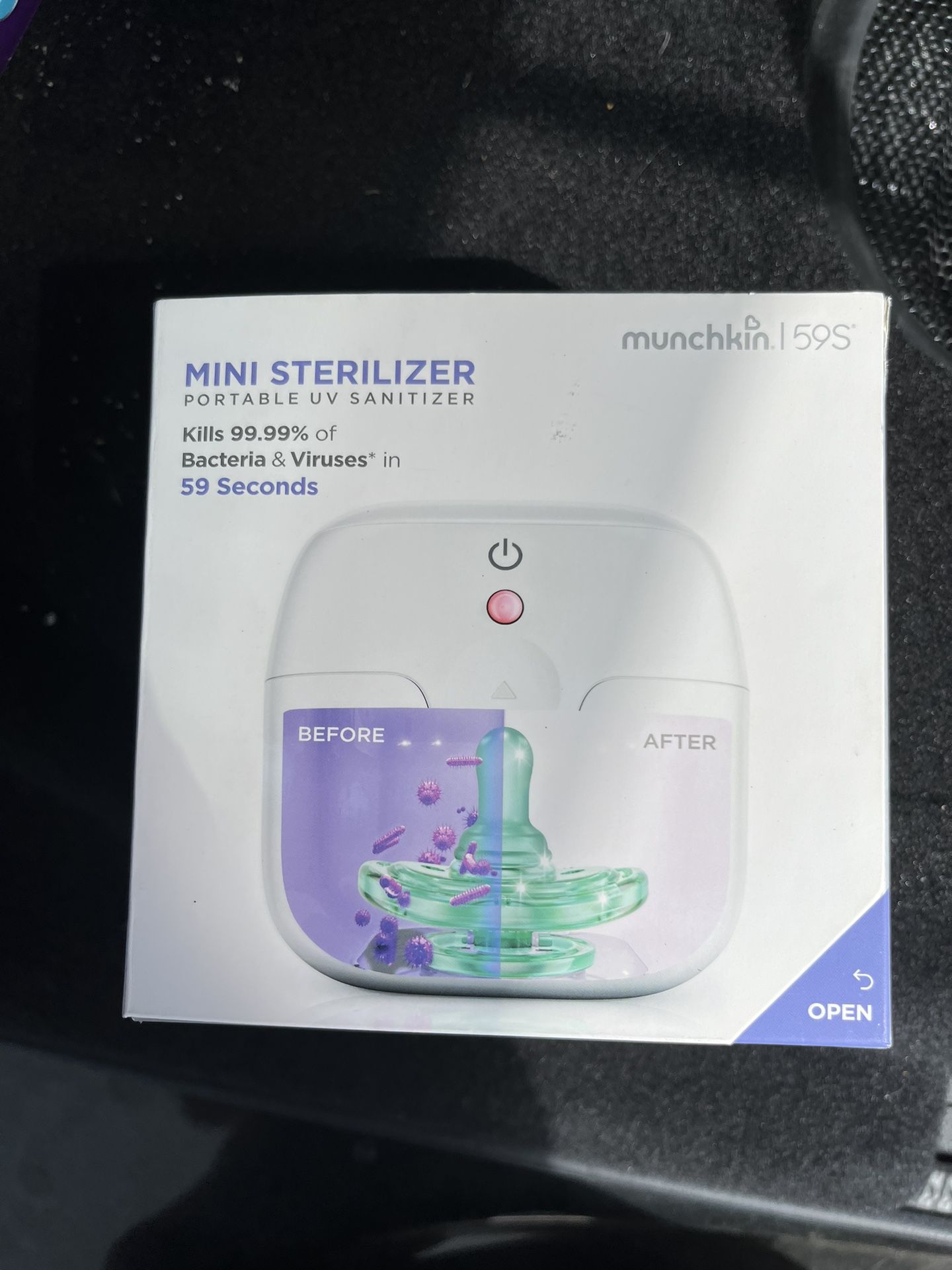 On The Go  Pacifier Sterilizer