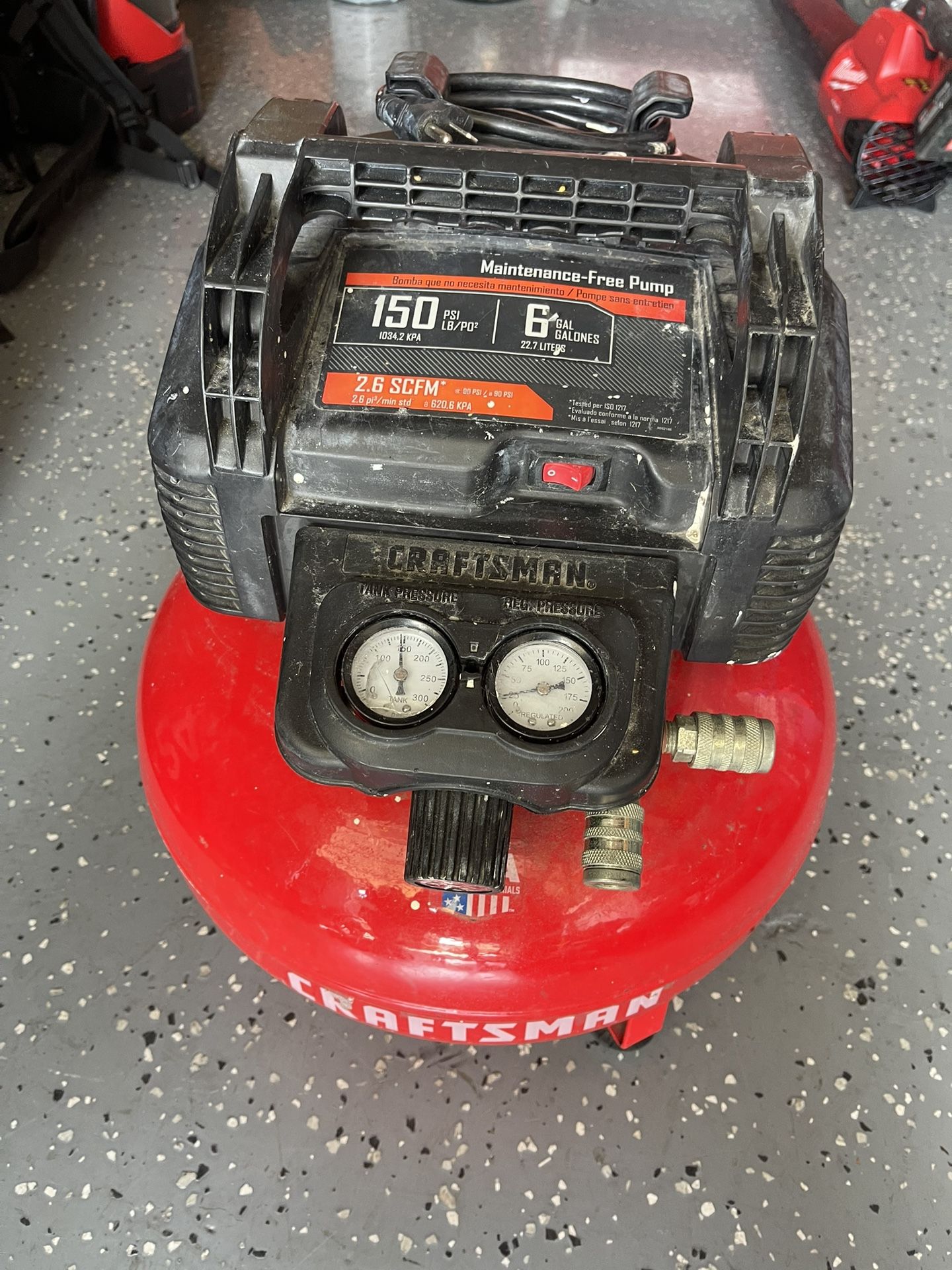 Craftsman 6 Gallon Air Compressor