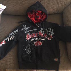Boys Sz 5 Canada Hockey Hoodie 