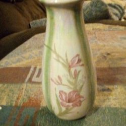 Very Lovely Vase Floral Picture On Front