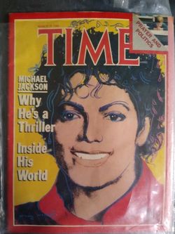 Michael jacksom time magazine #make offer