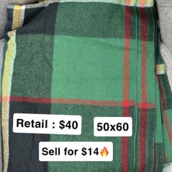 50x60 Plaid Throw Blanket – Only $14 🔥