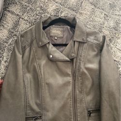 Leather jacket