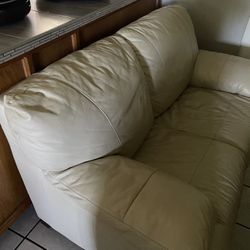 Leather Couch Set 
