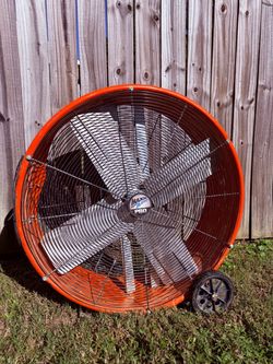 MaxxAir Pro 30” Industrial High-Velocity Drum Fan