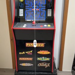 Arcade 1Up Pac-Man 40th Edition Home Arcade Machine, 7 Games In 1, 4 Foot Cabinet with 1 Foot Riser
