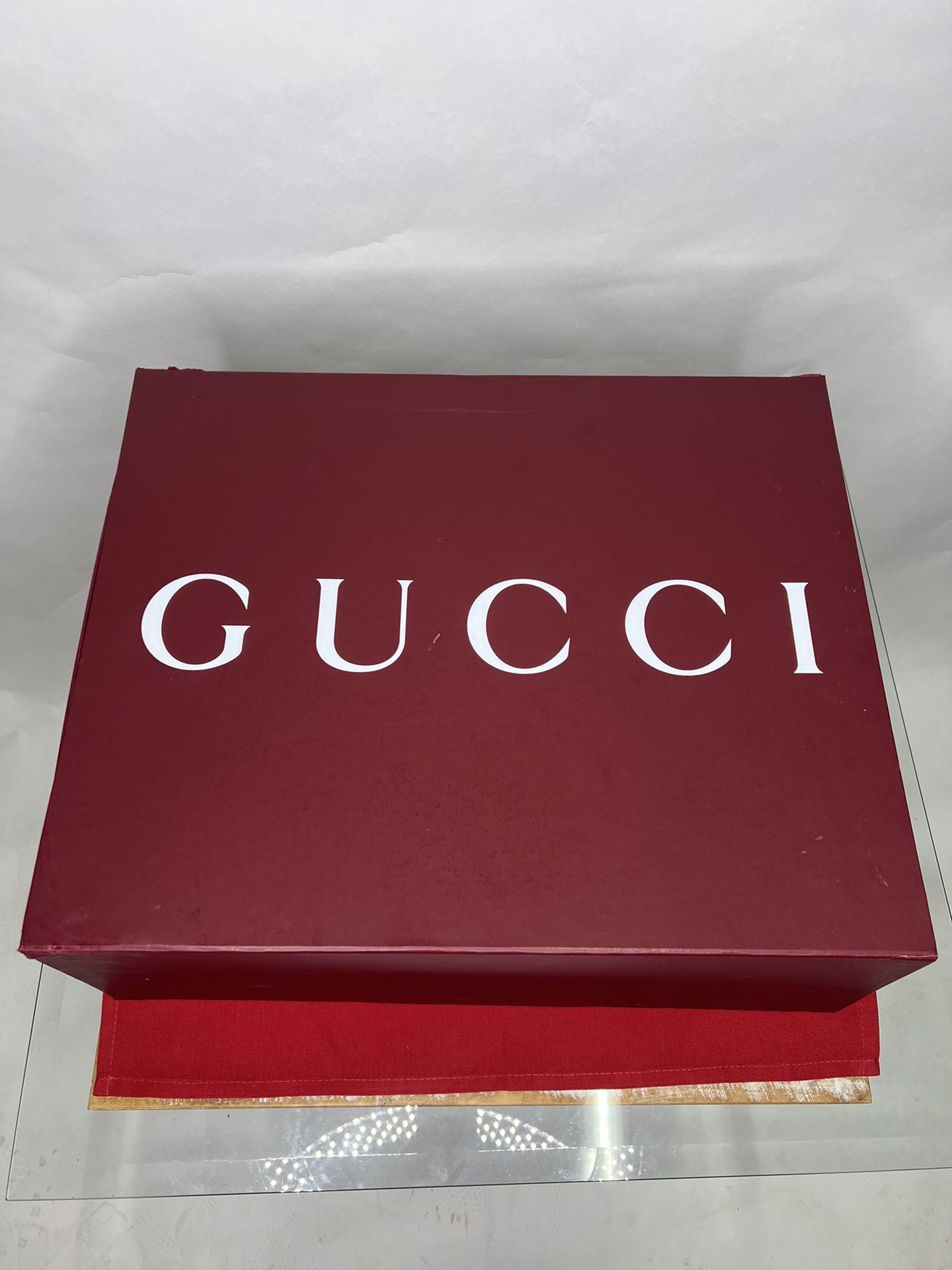 Authentic Large Gucci Replacement Purse Box And Dust Bag