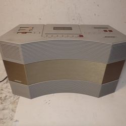Bose Acoustic Wave Stereo Music System AW-1 Cassette Player Gray