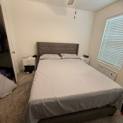 Queen Size And Mattress $120