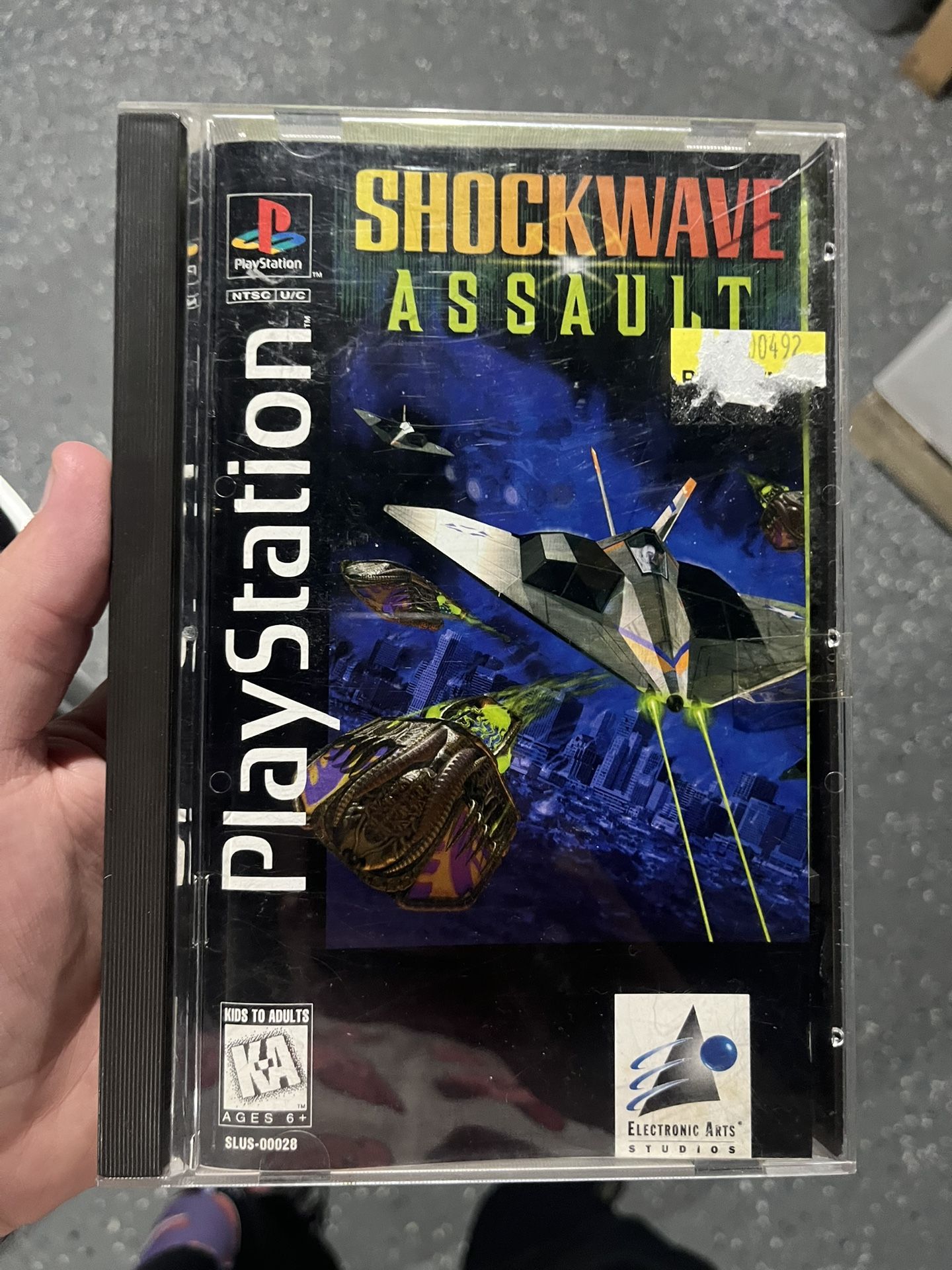 Shockwave Assault CIB For PlayStation One