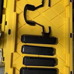 Door Handle Covers Carbon Fiber F150-2018-20