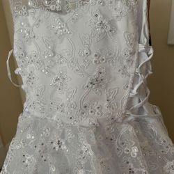 Child’s Formal Hoop Dress With Shows & Accessories 