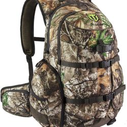 TIDEWE Hunting Backpack, Waterproof Camo Hunting Pack with Rain Cover, Durable Large Capacity Hunting Day Pack for Rifle Bow Gun (Next Camo G2)