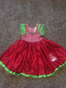Strawberry shortcake dress costume