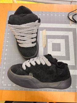 ERL Vamps Pirate Black Suede Size 9 Men