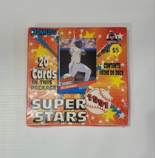 ⚾️ 1991 Donruss Superstars 20 Cards Sealed Set