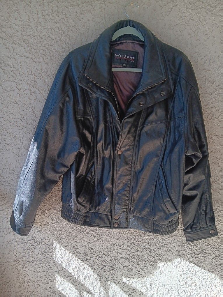 Classic Men's Lg. Bomber - All Leather