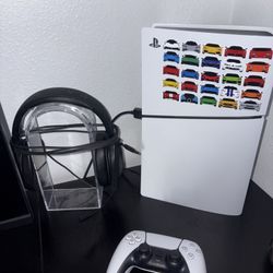 PlayStation 5 Slim with Controller and Headset