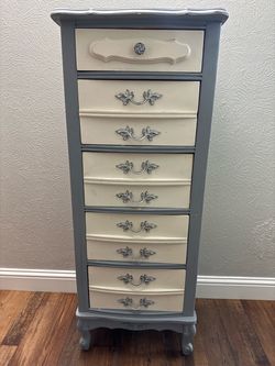 French Provincial Tall Dresser Lingerie Chest