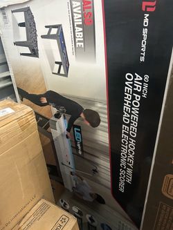 MD Sports 60 Inch Air Hockey Table NEW