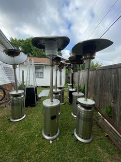 Outside heaters / Calentadores