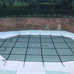 30’x17’  Inground Pool Safety Cover With Springs