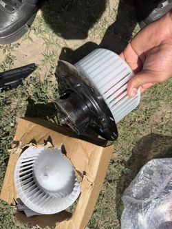 HVAC heater blower motor fan assembly,