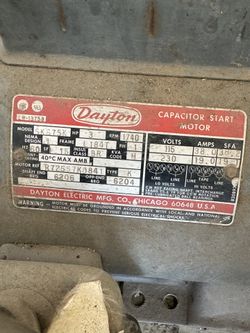 3 Hp Dayton Electric Motors