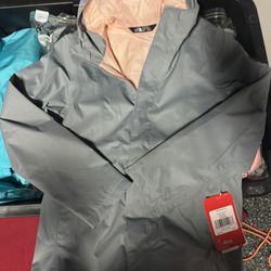 North face Rain Jacket Size 10-12 