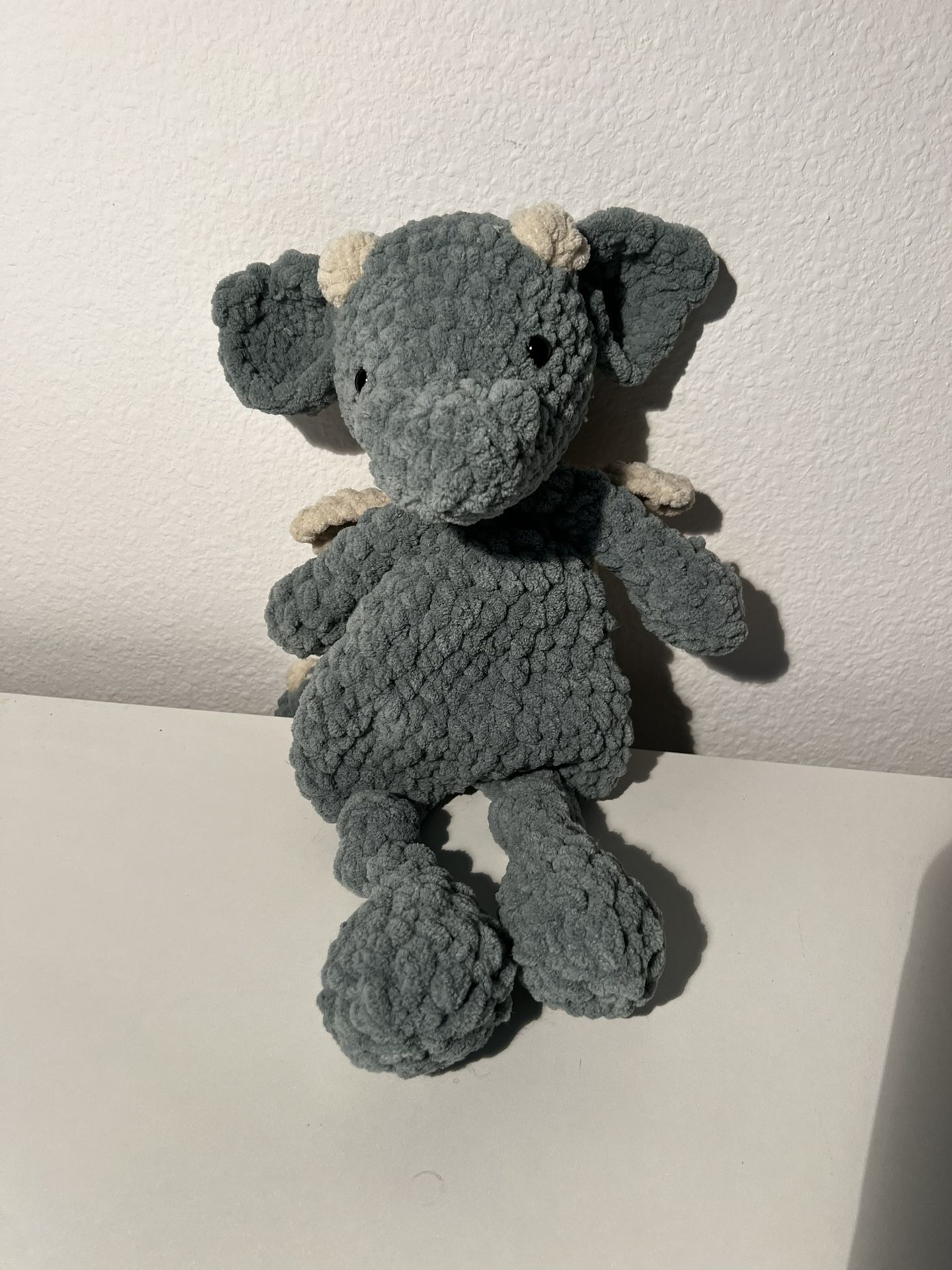 Hand Crochet Dragon Lovey