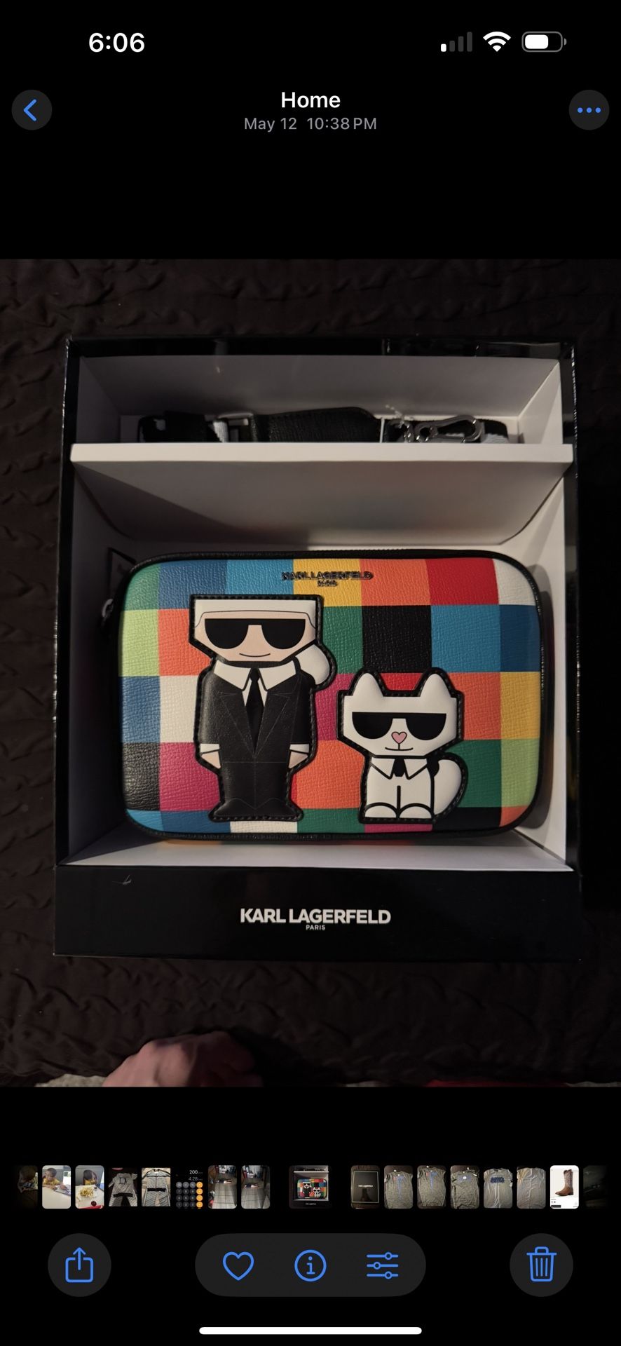 karl lagerfeld purse