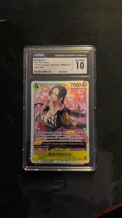 CGC 10 Boa Hancock One Piece