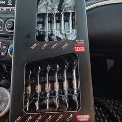 Double Flex  Headed Ratchet Wrench 5 Piece Metric