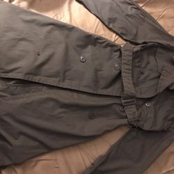ARMY issue Rain/Trench Coat 36/38 R Good As New