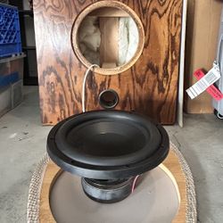 vintage 12 Inch Subwoofer w/ custom Box