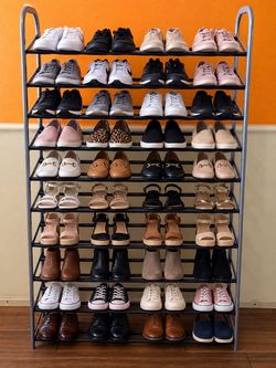 40 SHOES Organizer Metal Rack
