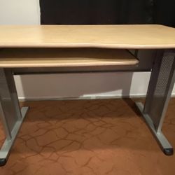 wood desk