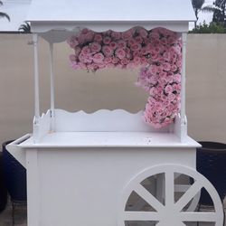 Candy Cart White