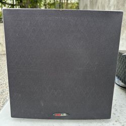 Polk Audio PSW10 100 Watts Powered Subwoofer Black Home Theater 10" 