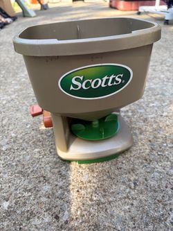 Scotts Handheld Broadcast Spreader – Lawn & Garden
