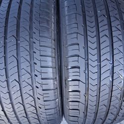 2 semi New Tires 235/50r17 goodyear eagle sport 👌💸free Installation ‼️ and balance 
