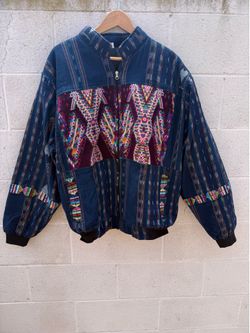 Guatemalan jacket, hand woven