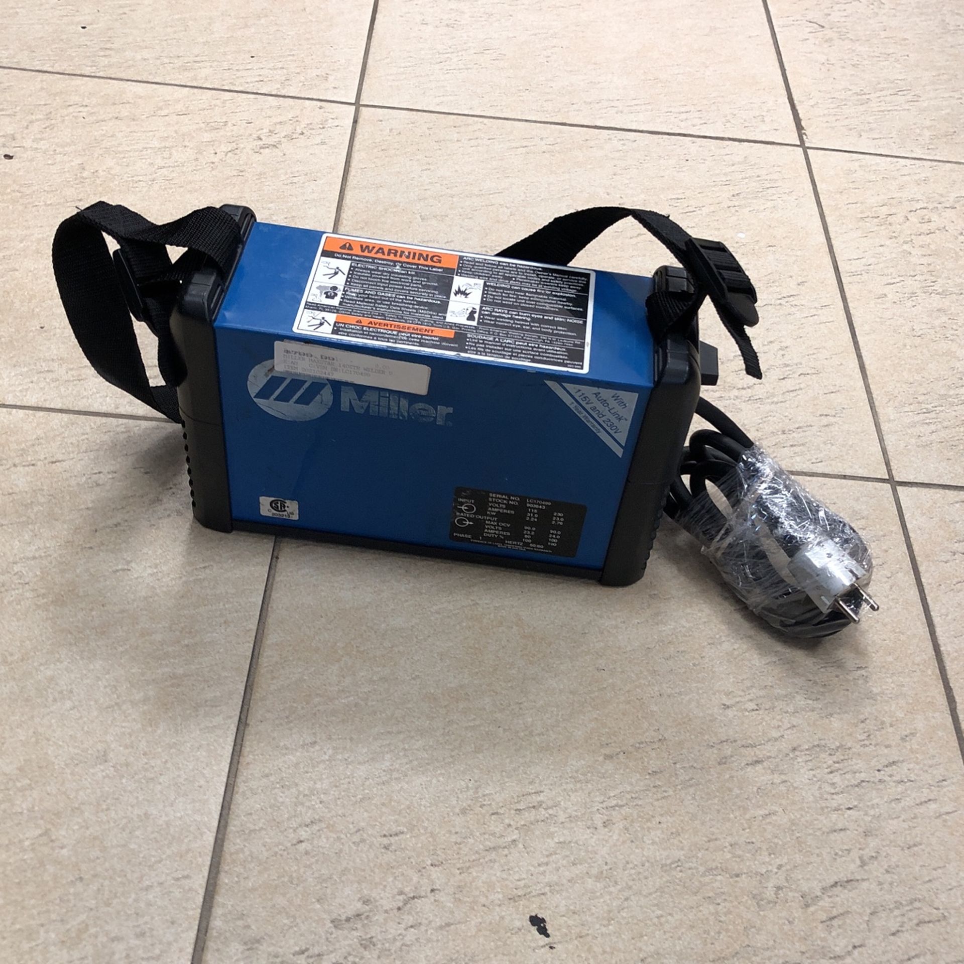 Miller Maxstar 140 STR+ Arc Welder