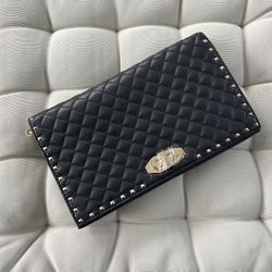 NWT Aldo Black Quilted Studded Bag Minor Flaw 🖤✨