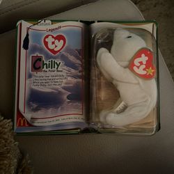 Mcdonald Ty Chilly Beanie Baby 